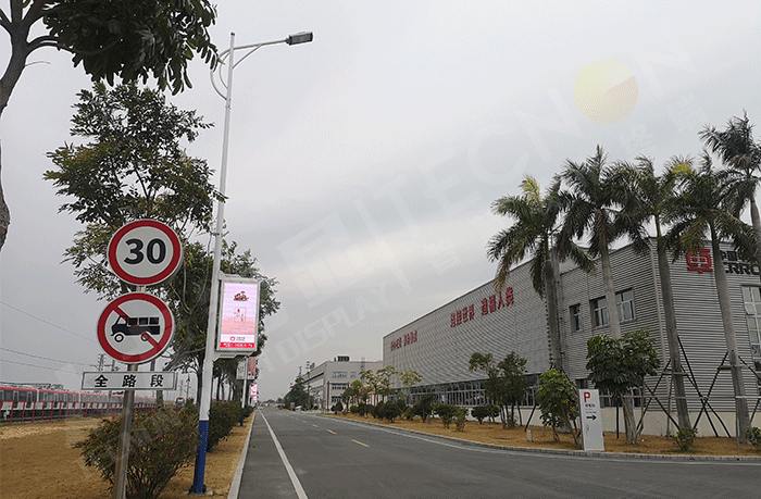 LED燈桿屏,燈桿屏 LED燈桿屏,燈桿屏