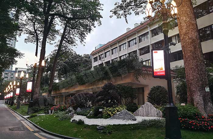 LED燈桿屏,LED廣告機